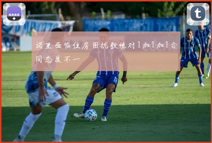 诺里面临住房困扰教练对1加1加1合同态度不一